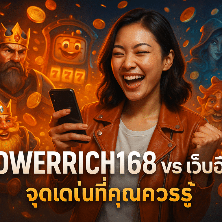 POWERRICH168 vs เว็บอื่น จุดเด่นที่คุณควรรู้