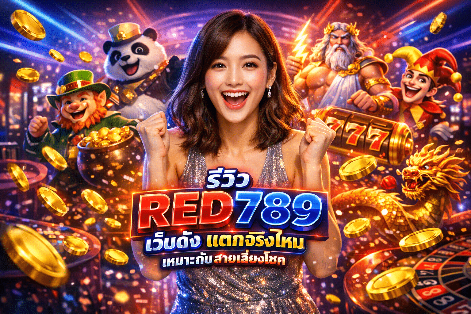 รีวิว RED789 เว็บดัง แตกจริงไหม เหมาะกับสายเสี่ยงโชค