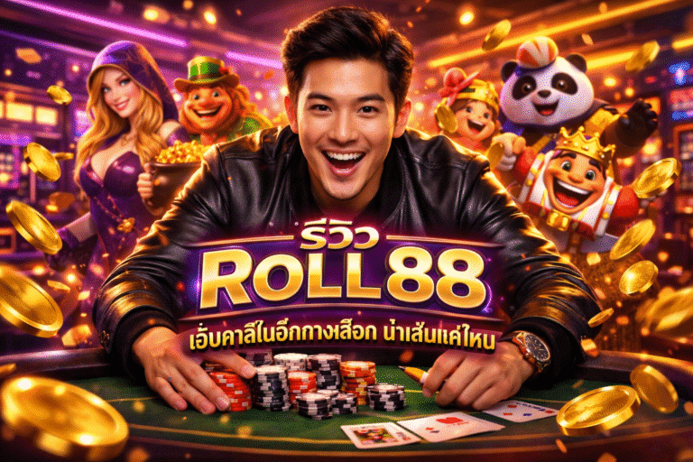 รีวิว ROLL88 เว็บคาสิโนอีกทางเลือก น่าเล่นแค่ไหน